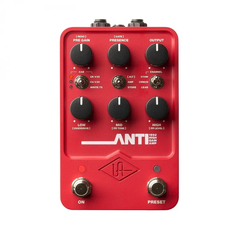 Productfoto van de Universal Audio ANTI 1992 High Gain Amp
