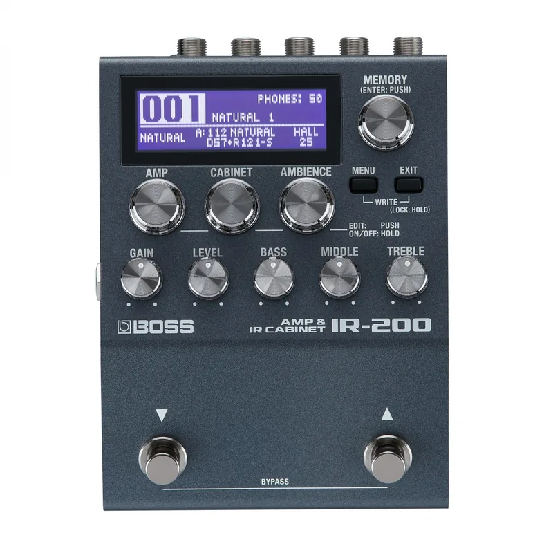 Productfoto van de Boss IR-200 Amp & IR Cabinet