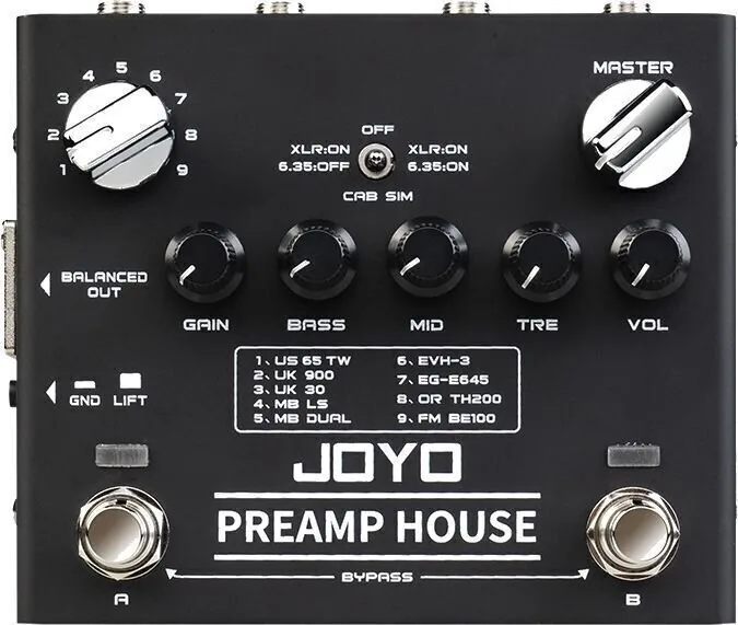 Productfoto van de Joyo R-15 Preamp House