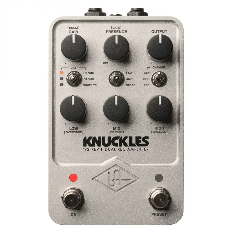 Productfoto van de Universal Audio Knuckles '92 Rev F Dual Rec Amp