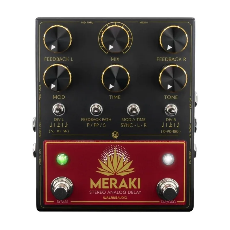 Product photo of the Walrus Audio Meraki (Stereo Delay)