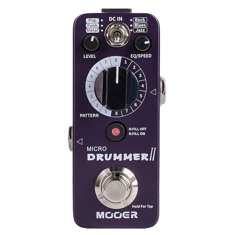 Product photo of the Mooer MDM2 Micro Drummer
