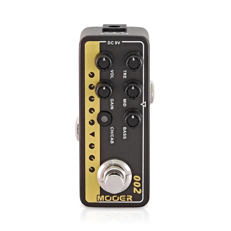 Productfoto van de Mooer Micro Preamp 02 UK Gold 900