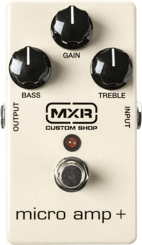 Product photo of the MXR (Dunlop) Micro Amp+ (M233)