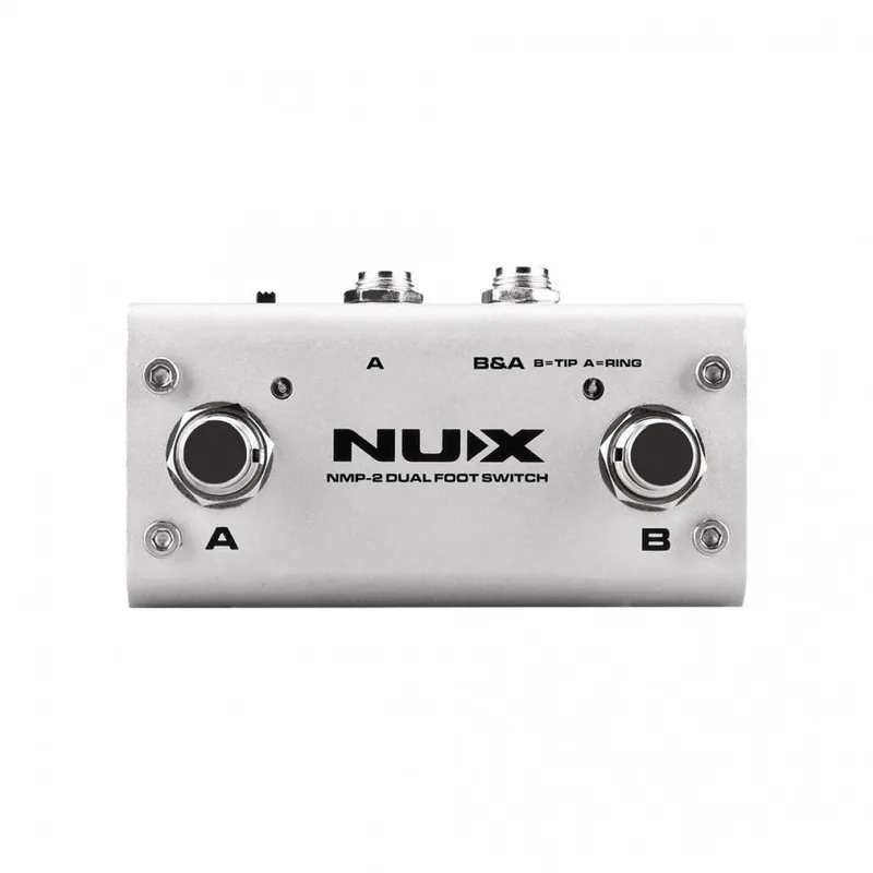 Product photo of the NUX NMP-2 Dual Footswitch