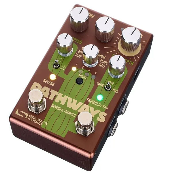 Productfoto van de Source Audio Pathways Reverb & Tremolo