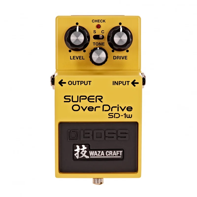 Product photo of the Boss SD-1W Super Overdrive (Waza Craft)