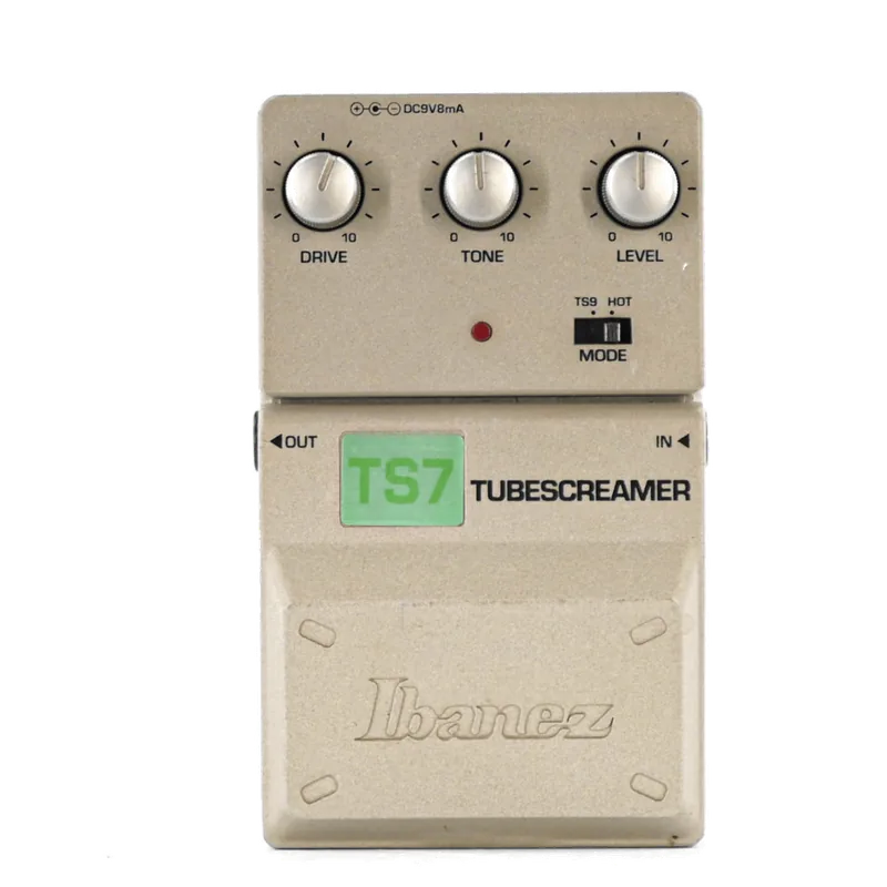 Product photo of the Ibanez TS7 Tube Screamer (Tone-Lok)